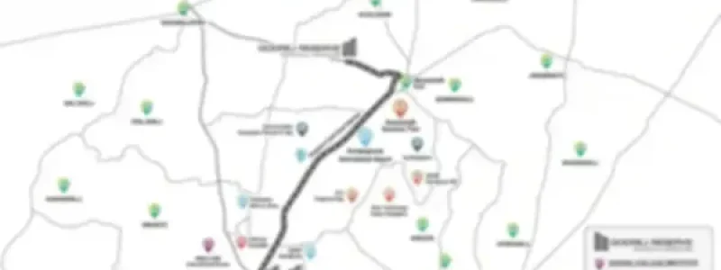 Prestige Golden Grove Apartment Location Map With Birds Eye View by Prestige Group located at Velimala, Kollur, near Tellapur, Hyderabad Telangana